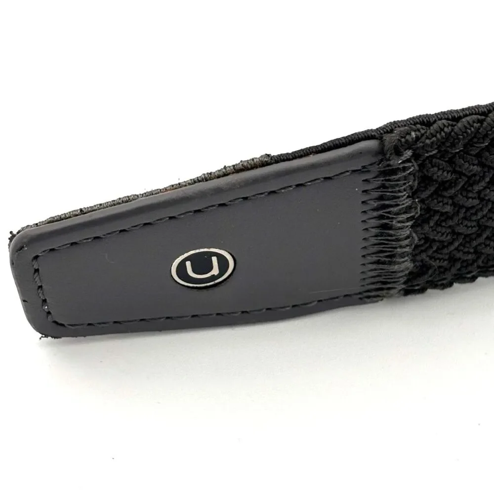 Nexbelt Men's Braided Black Golf Ratchet Belt 1.38